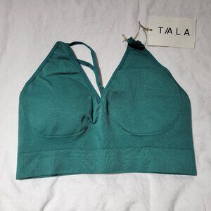Tala Skinluxe Sports Bra Antigue Green Size M NWT